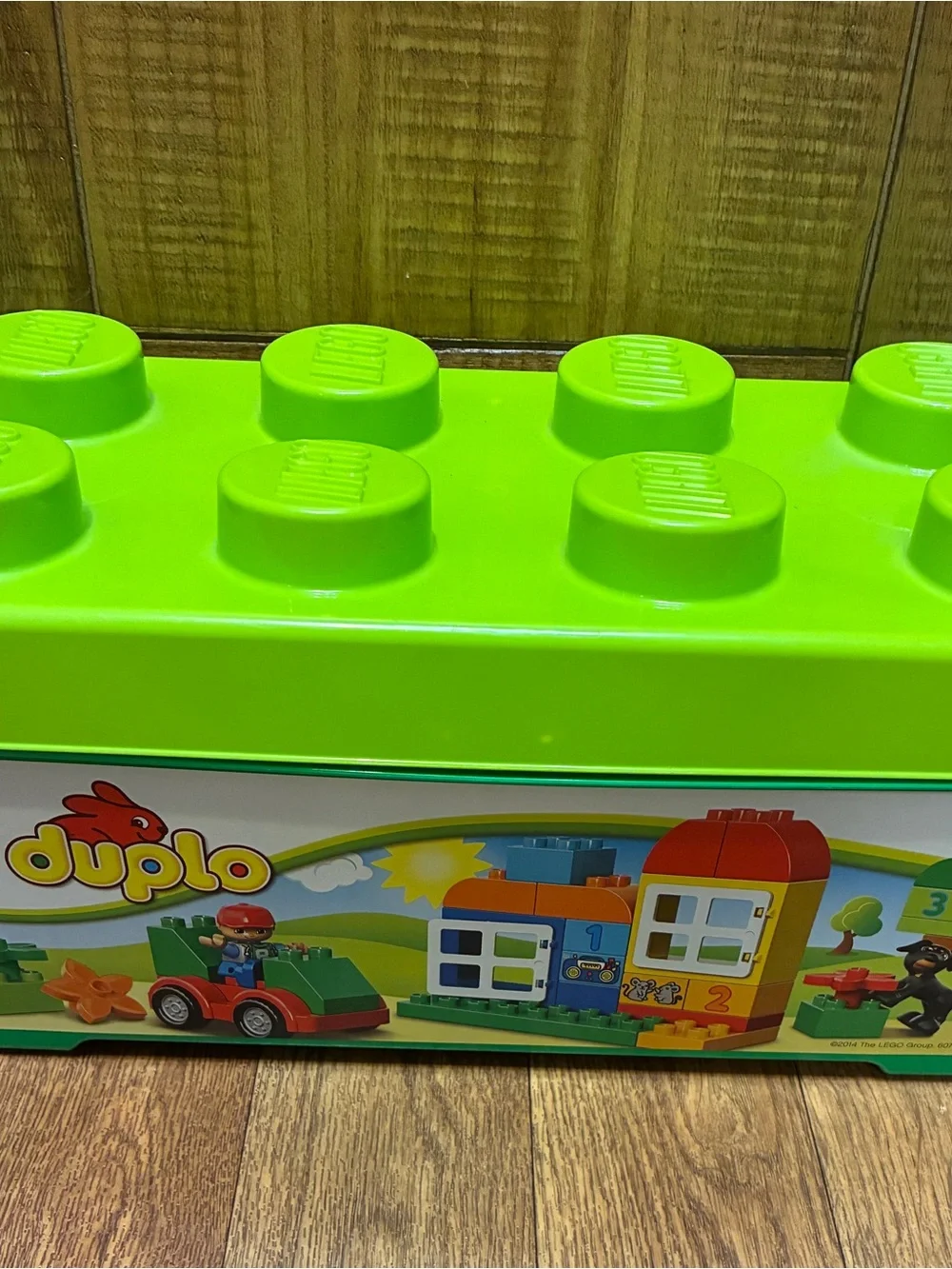 LEGO Duplo Set With Green Storage Brick